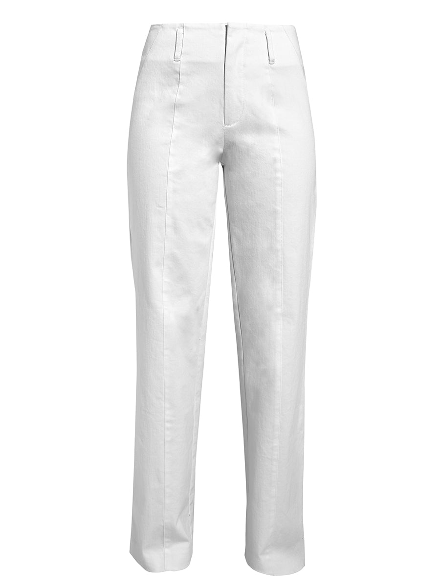 Casablanca Straight Leg Trousers in White by AS by DF