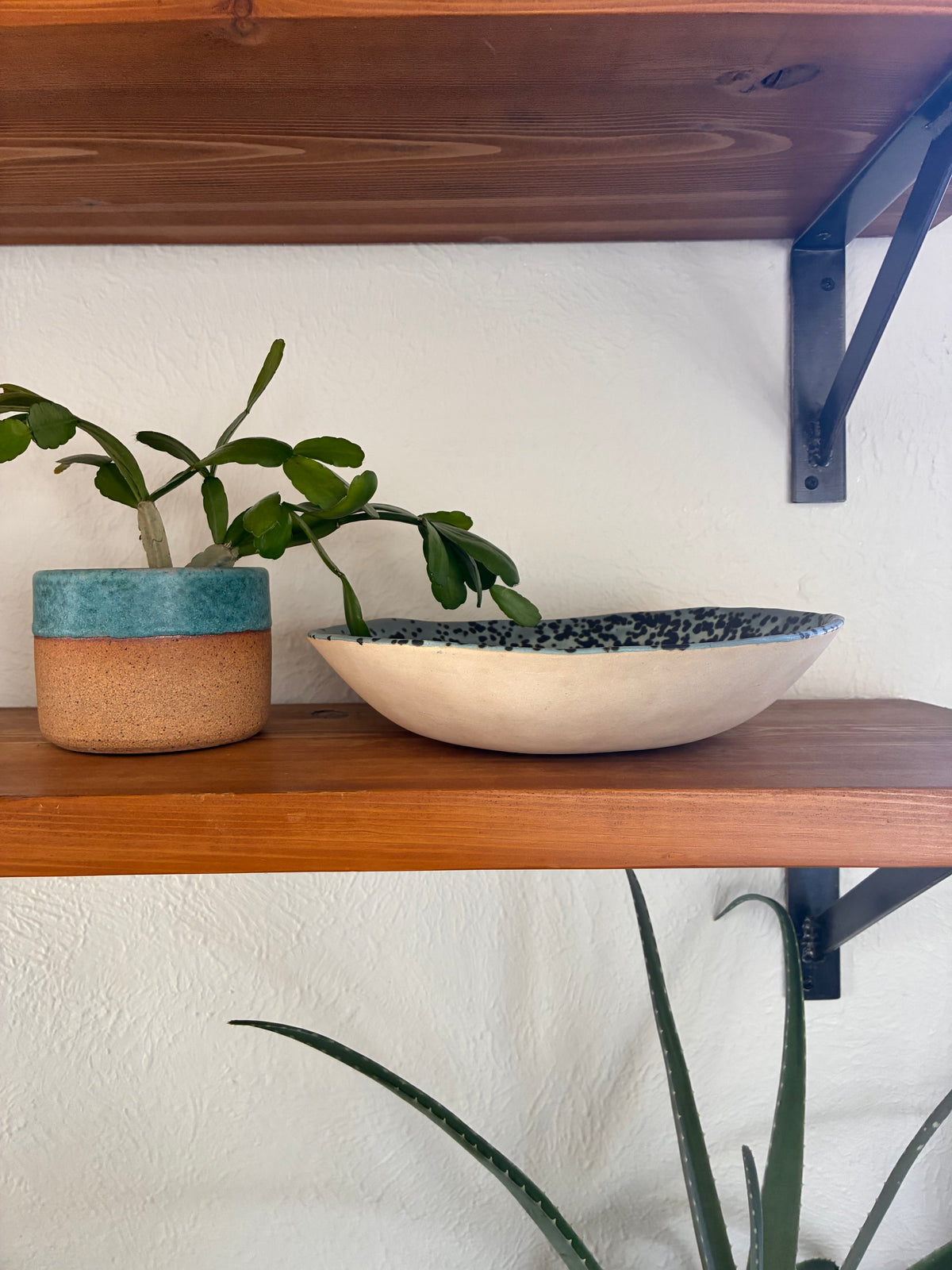 Moonscape Bowl in Tiffany Blue