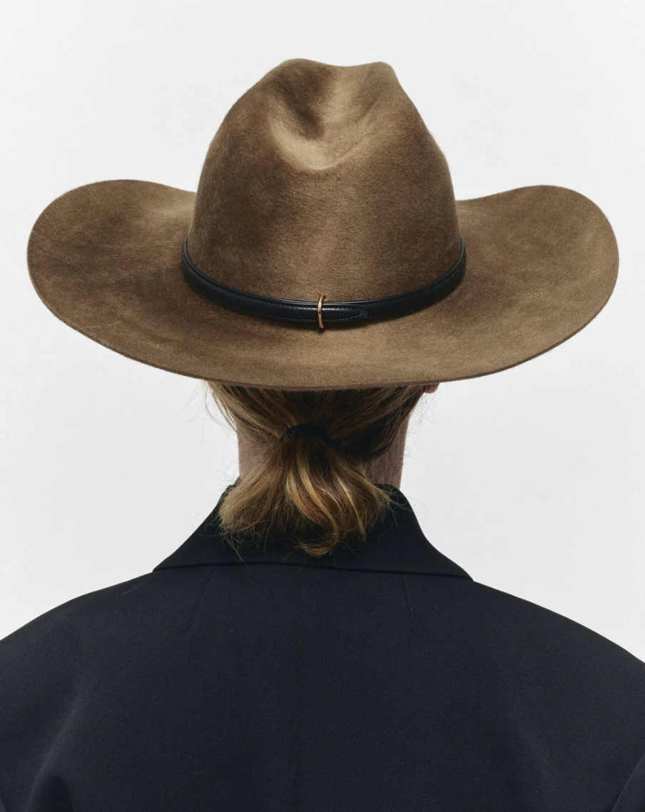 Nash Wool Fedora in Camel