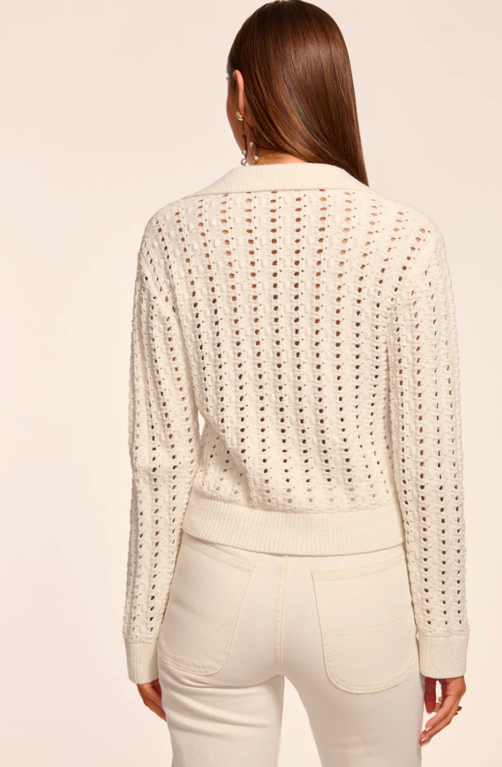 Nadia Cardigan in Ivory
