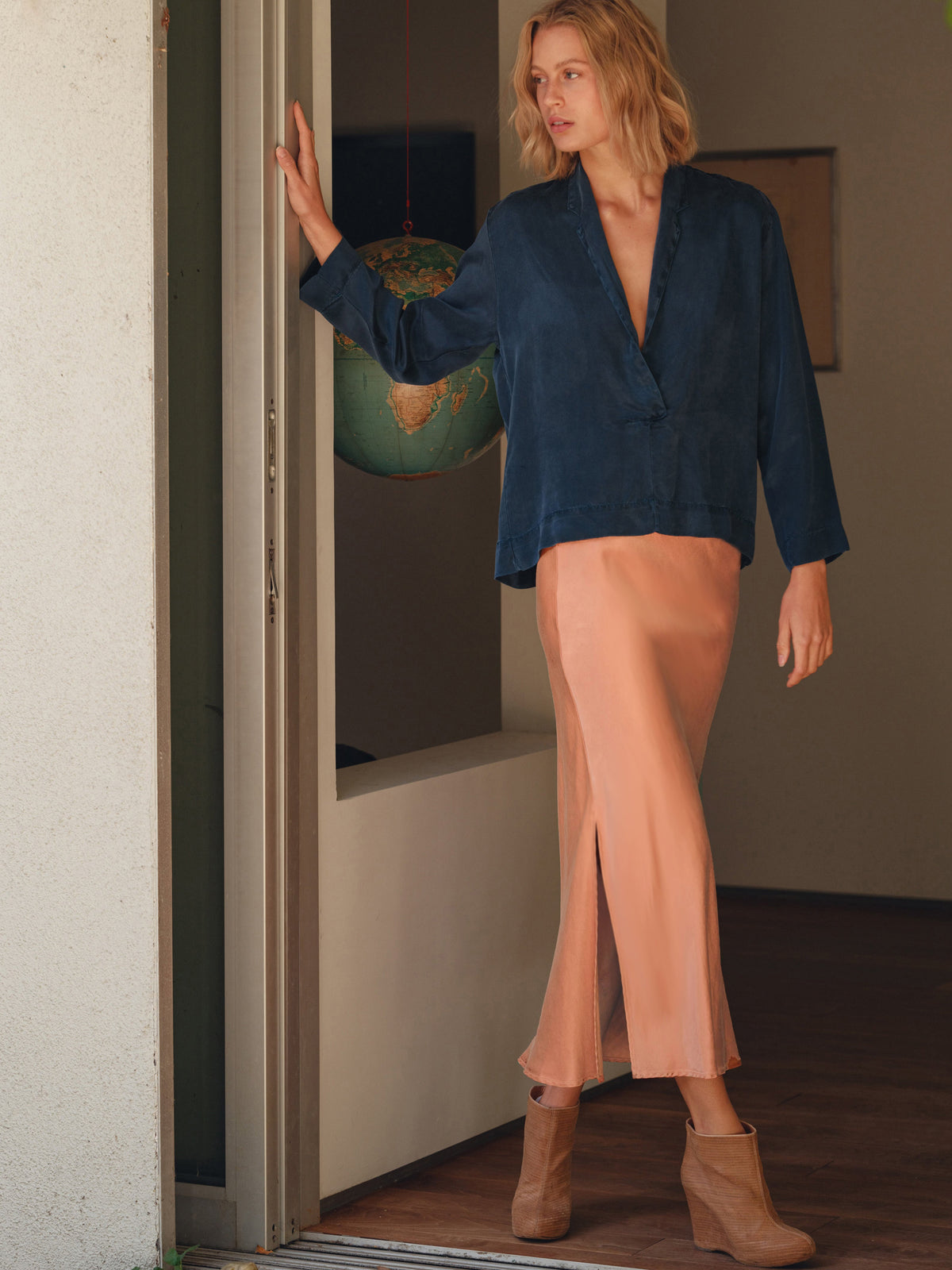 The Slip Skirt in Dune by Cali Dreaming