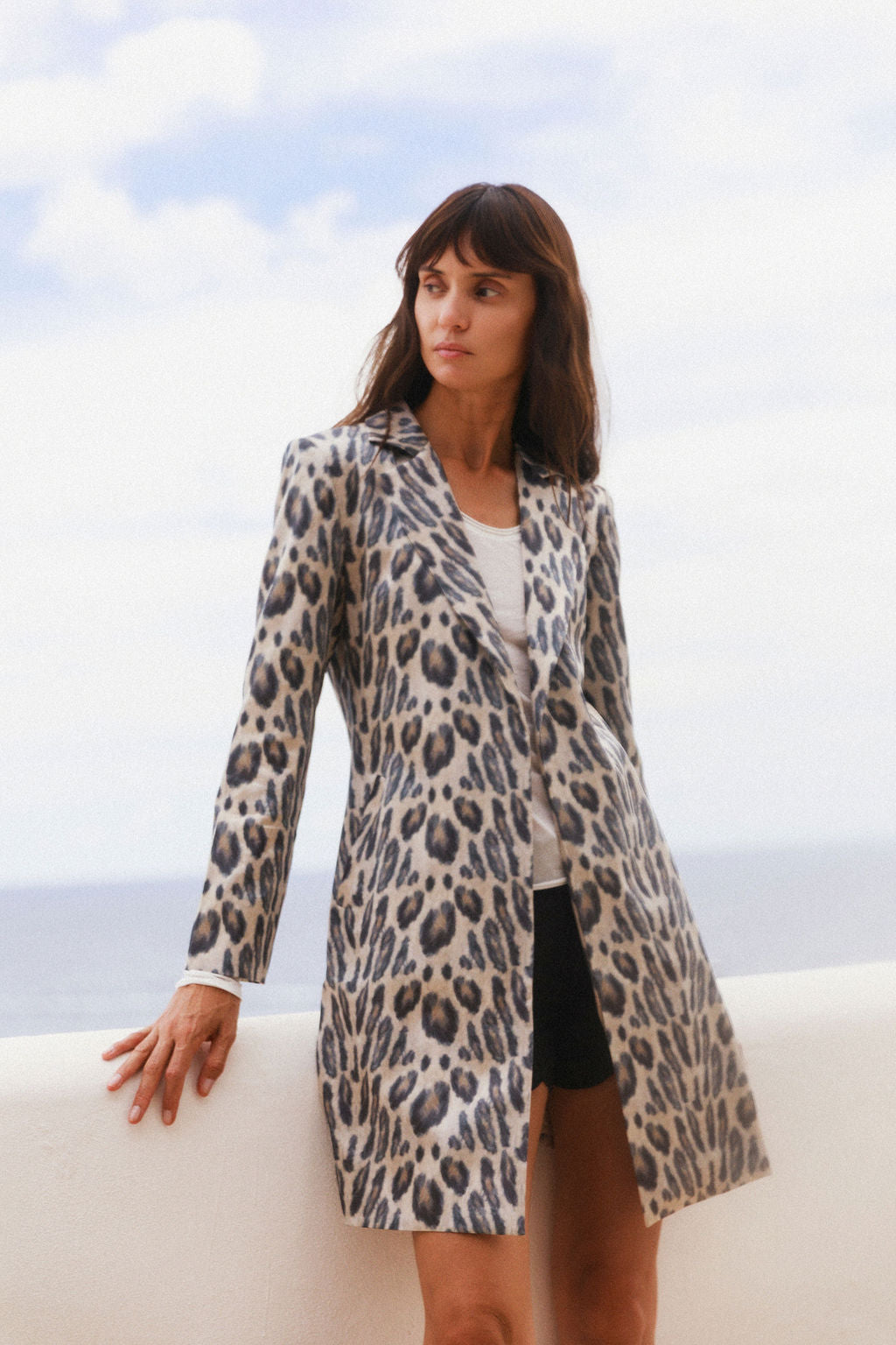 Lexi Car Coat in New Leopard by Catherine Gee