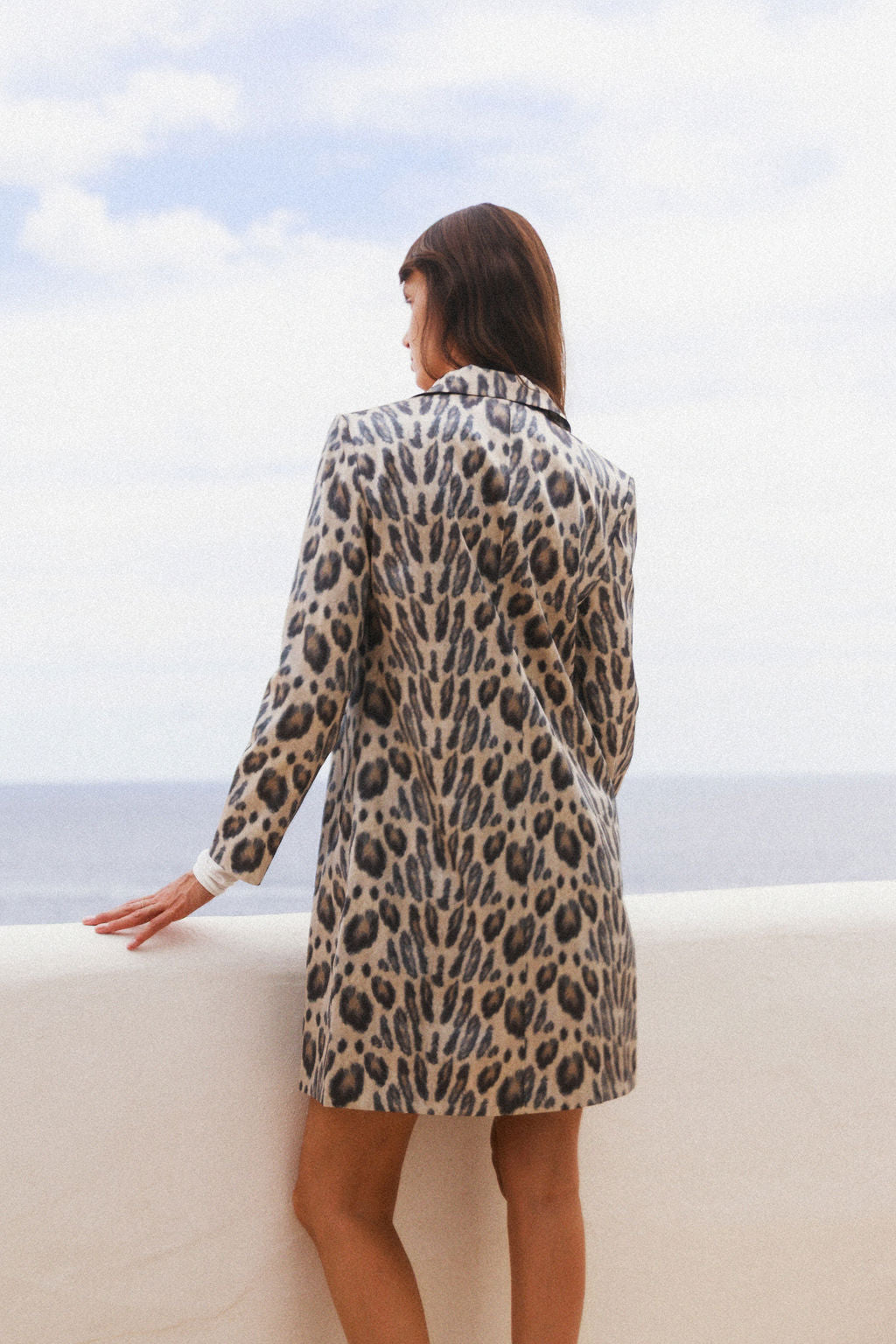 Lexi Car Coat in New Leopard by Catherine Gee