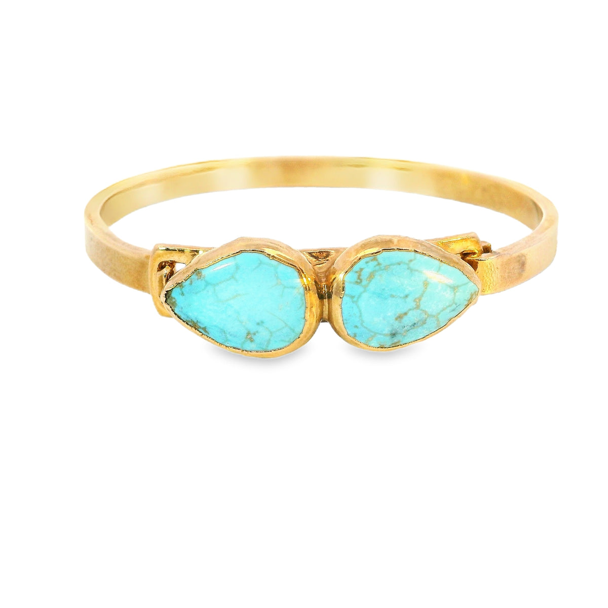 Double Turquoise Bracelet by Leela Grace