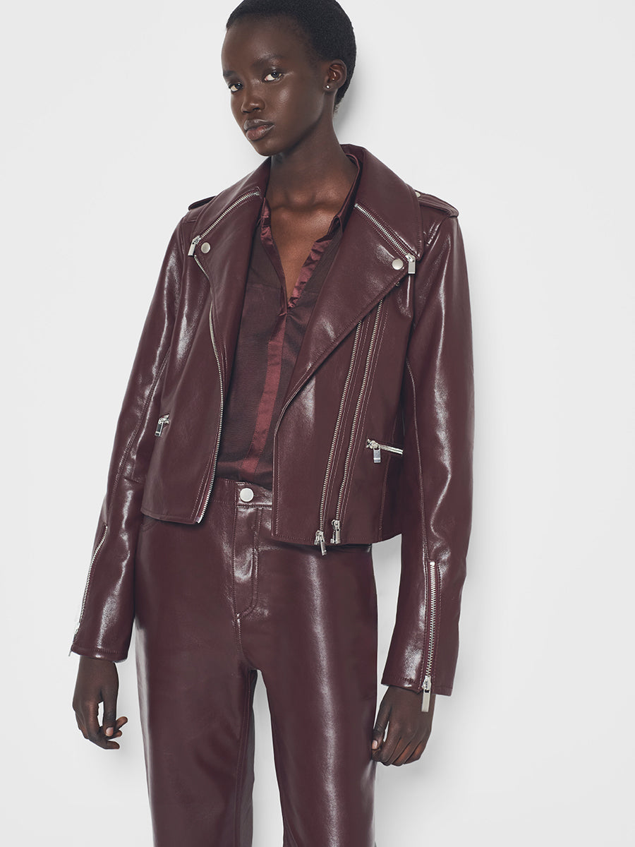 Cindy Recycled Leather Jacket by AS by DF