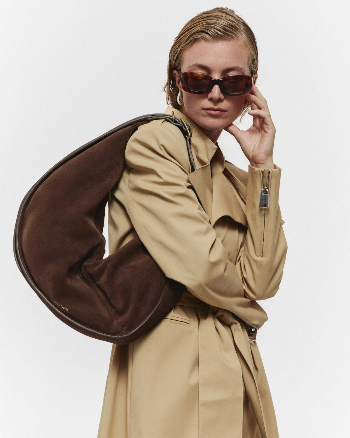 Bowe Bag in Chocolate by Janessa Leone