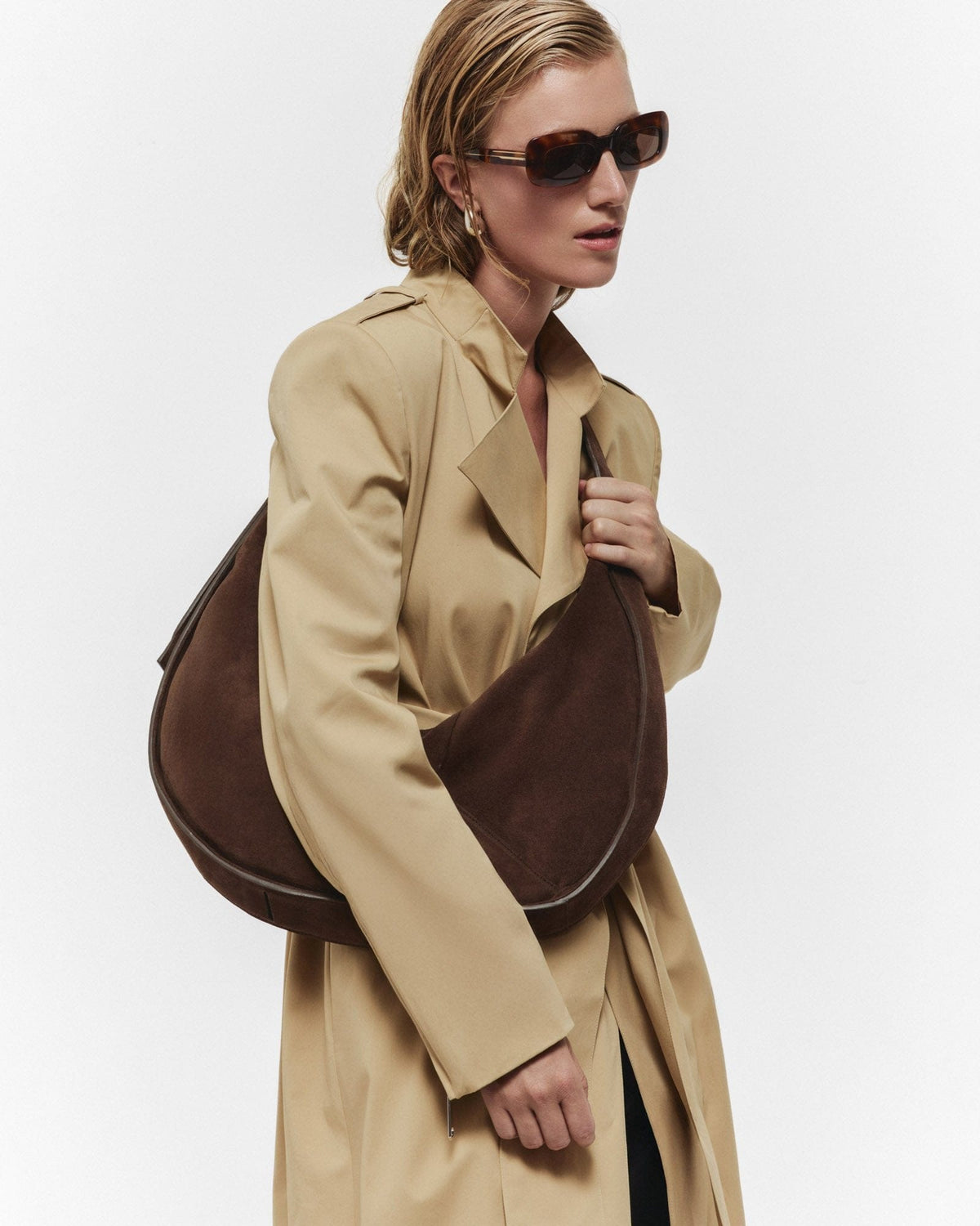 Bowe Bag in Chocolate by Janessa Leone