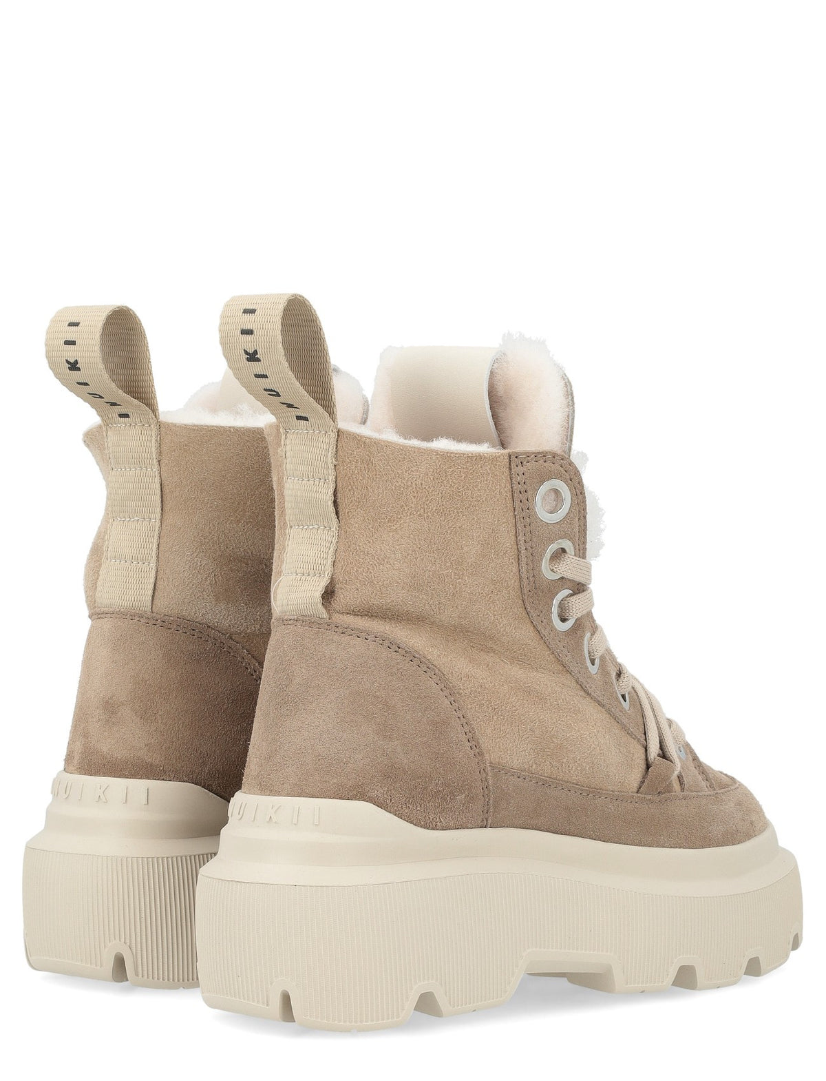 Matilda Shearling in Light Beige by Inuikii