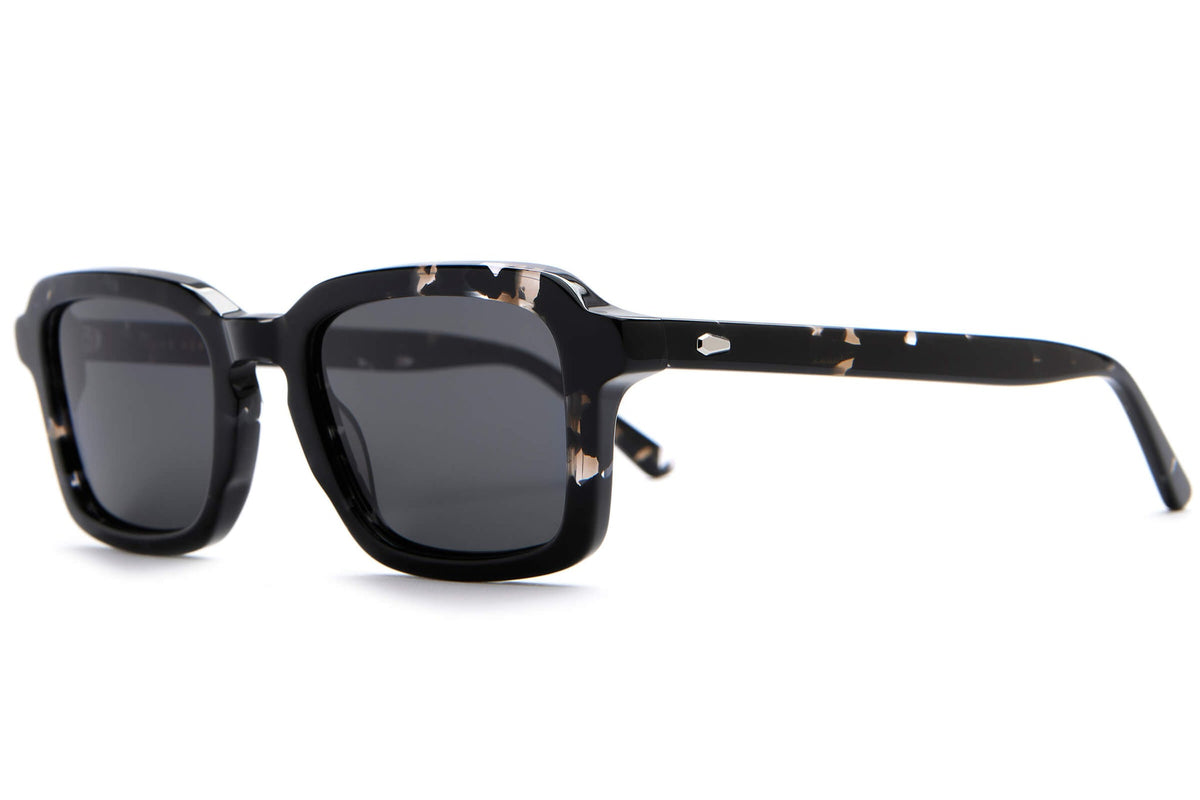 The Heavy Tropix in Black Tortoise Bio Sunglasses by Crap Eyewear - left