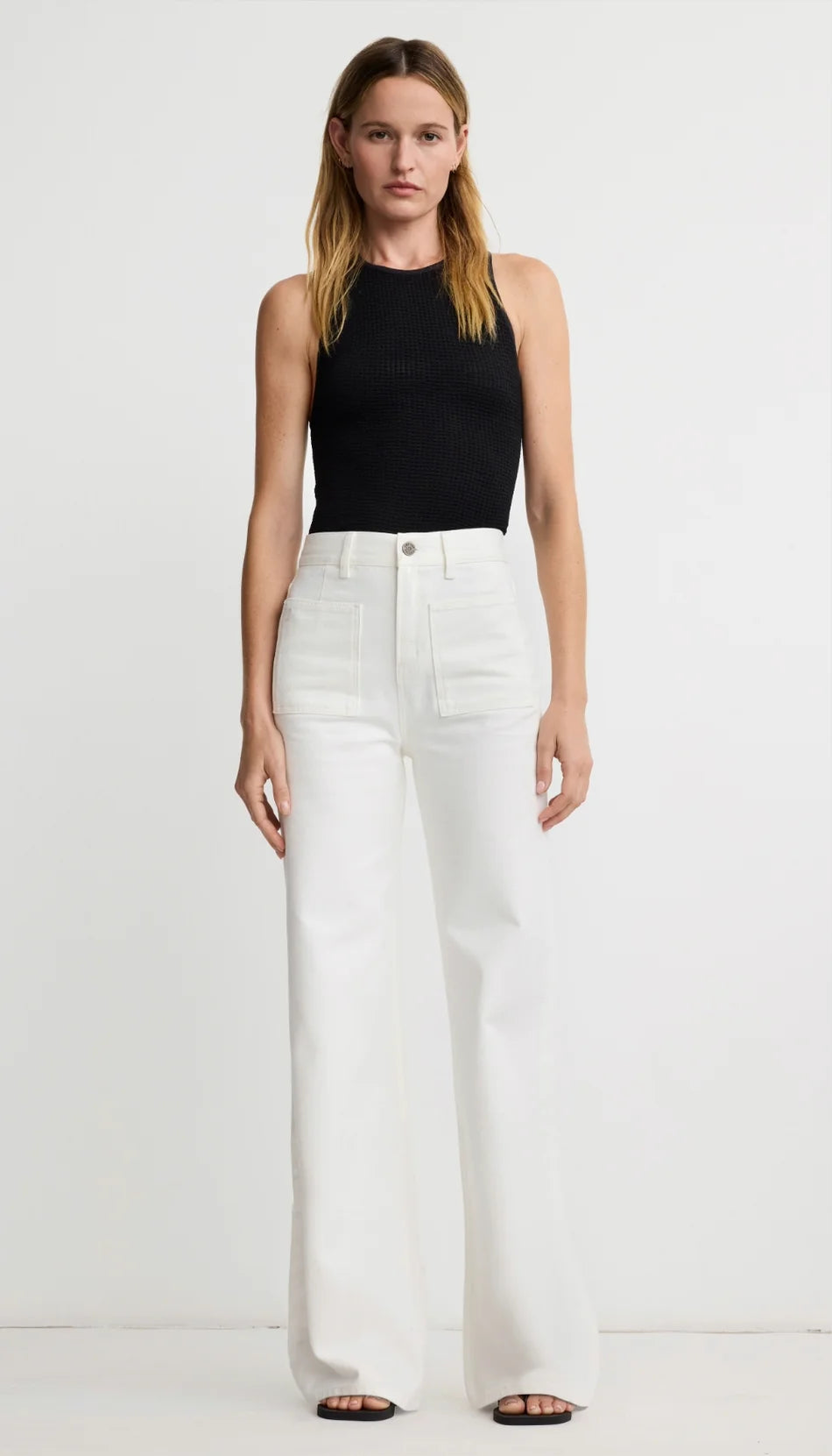 Dove High Rise Wide Leg Jean