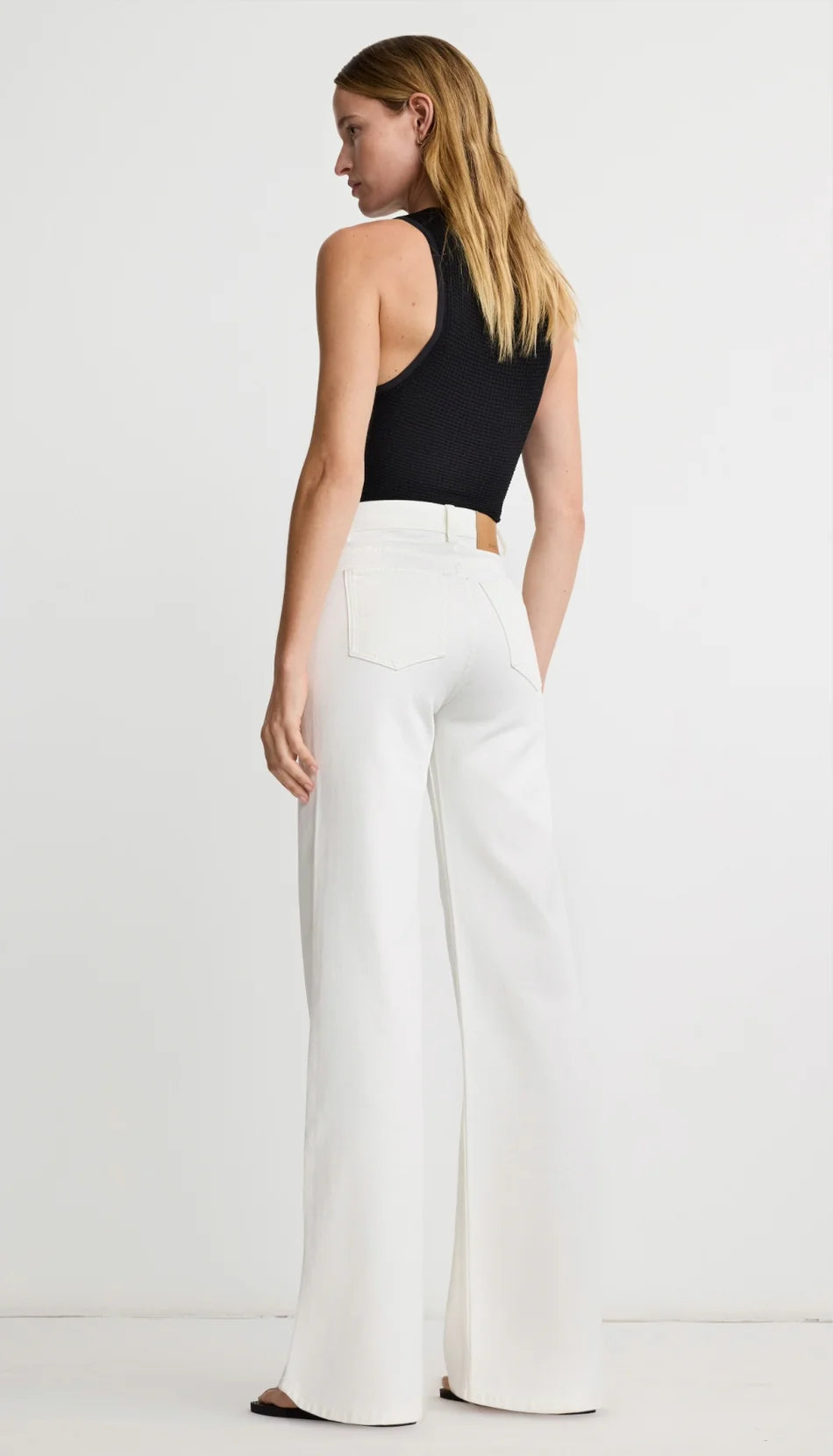 Dove High Rise Wide Leg Jean