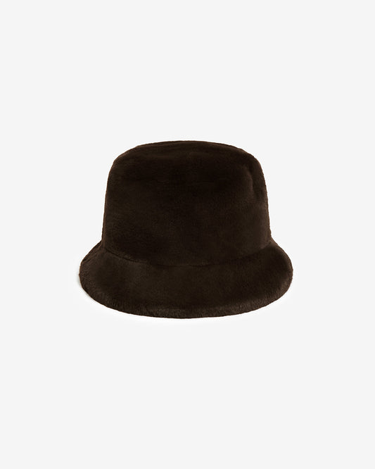 Apparis Amara Bucket Hat in Espresso