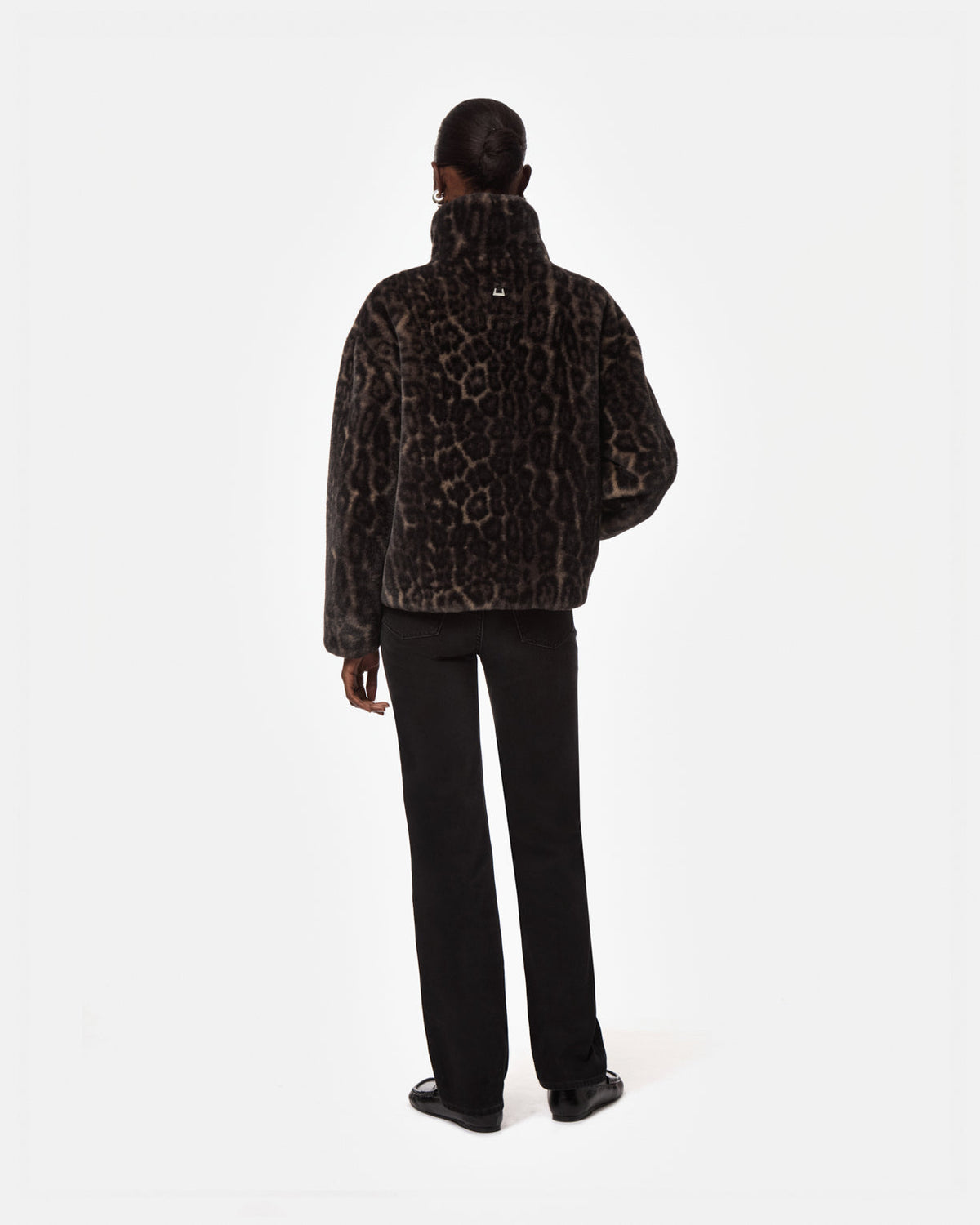 Brooks Leopard Coat — Dark Leopard