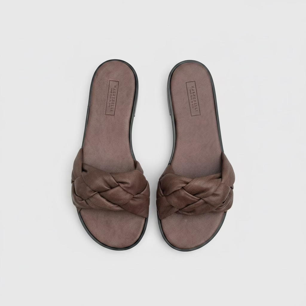 Lucca Sandal in Chocolate