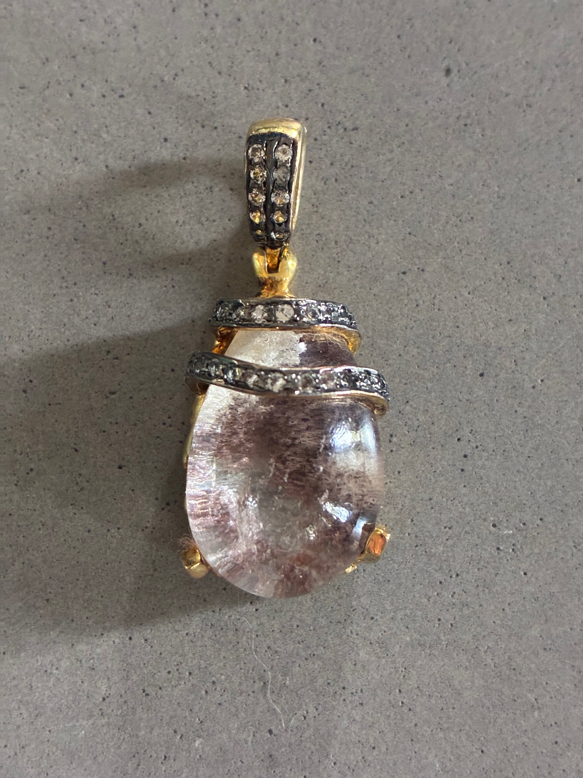 Lodolite Claw Pendant