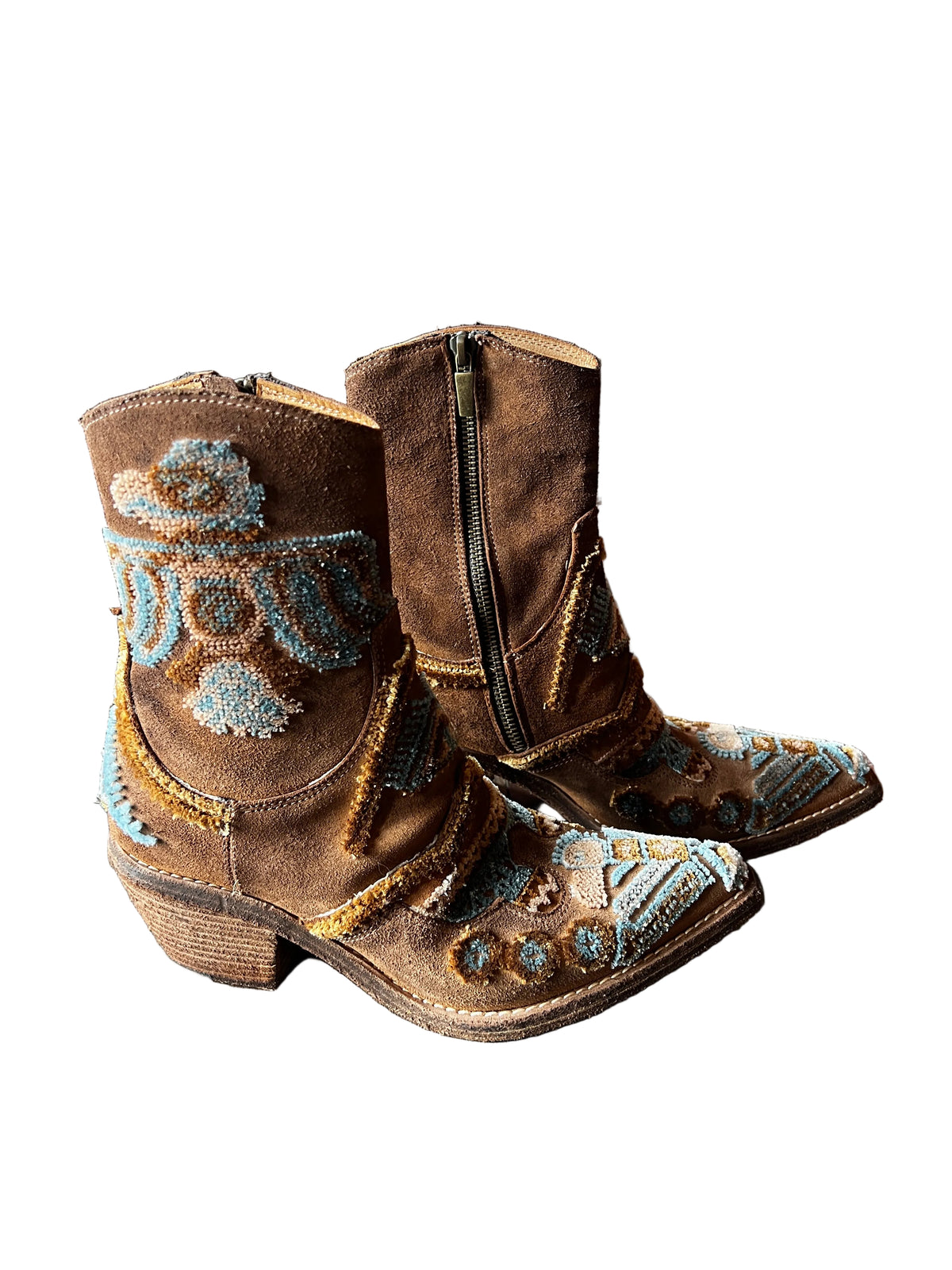 Totem boots in Sughero Chiaro