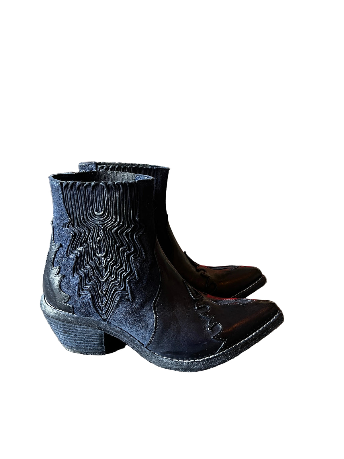 Ibiza Boots in Navy