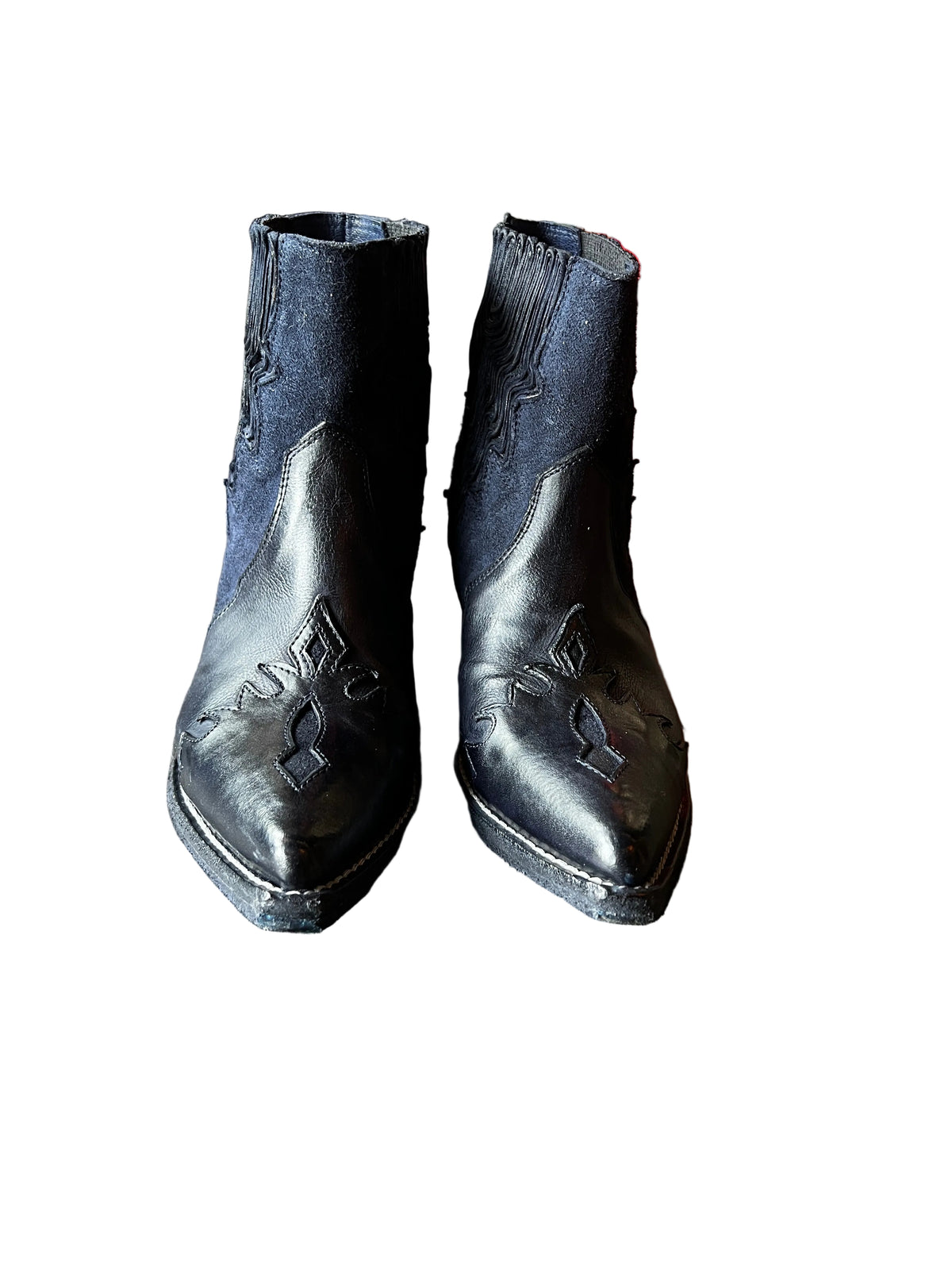 Ibiza Boots in Navy