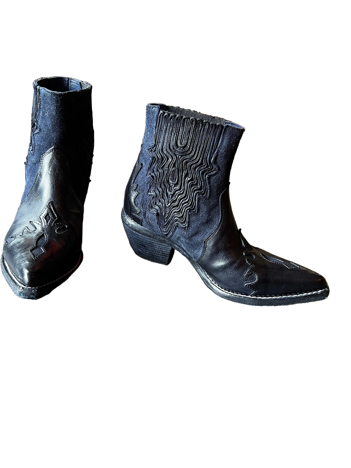 Ibiza Boots in Navy
