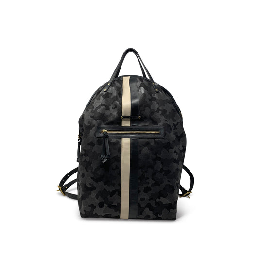 Black Camo Canvas Backpack by Kempton & Co.