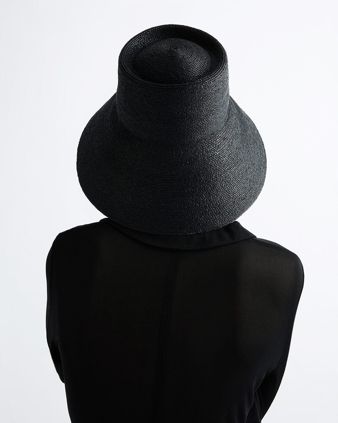 Suni Bucket Hat in Black by Janessa Leone