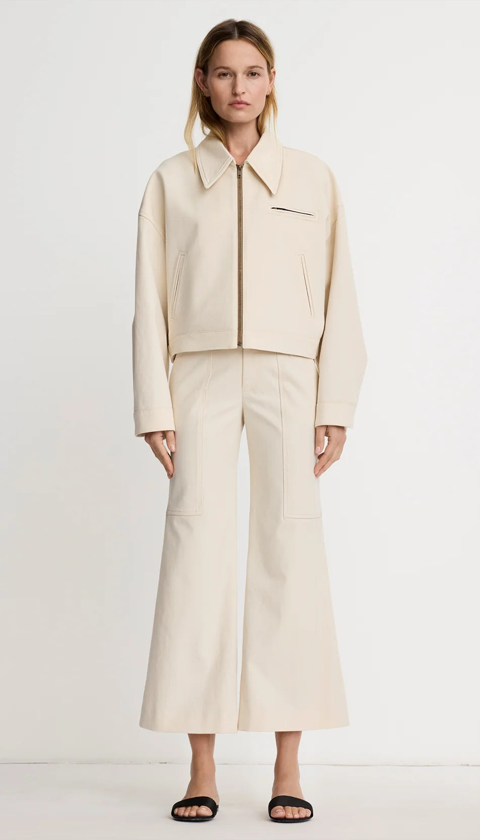 Utility Culotte in Ecru