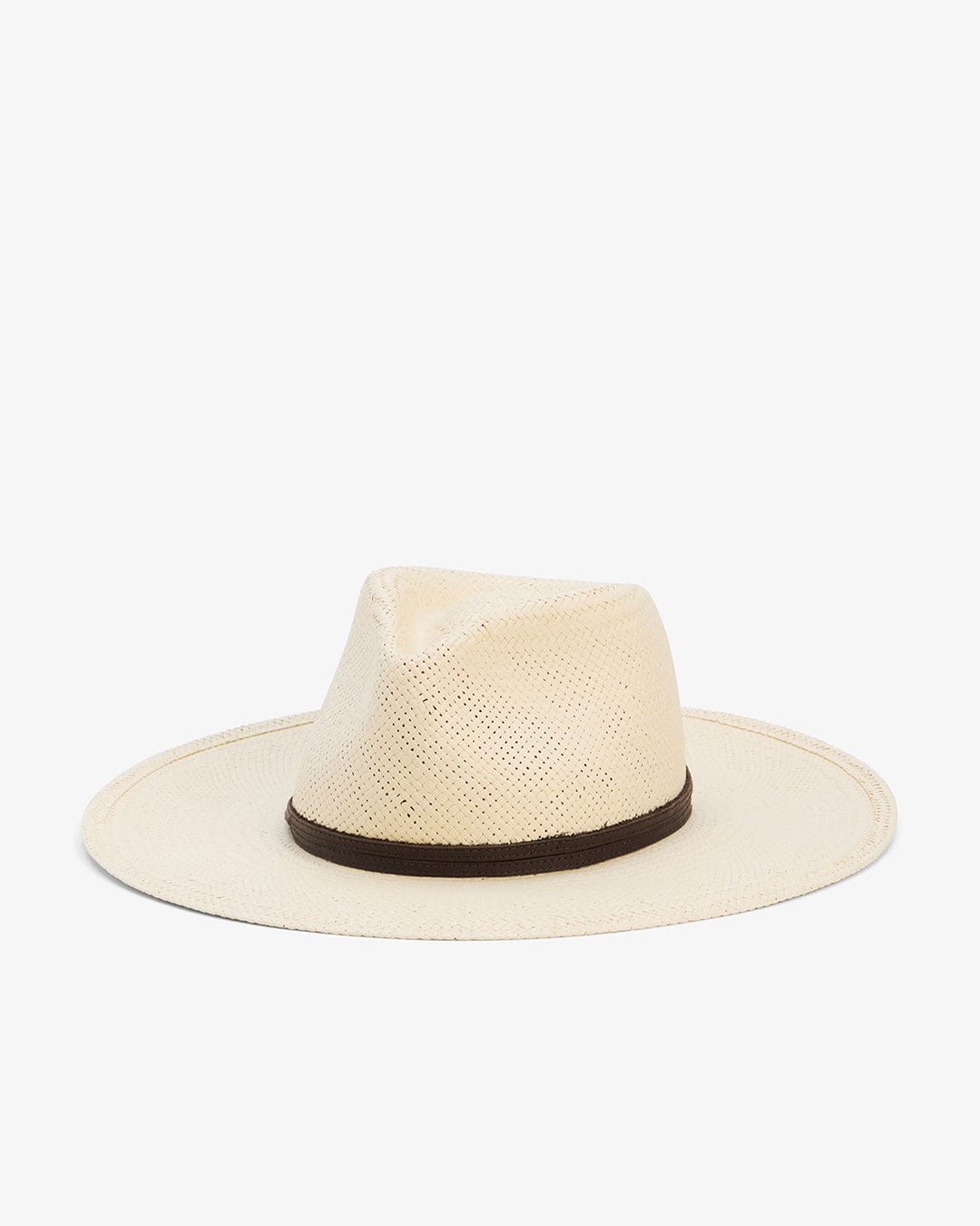 Jude Straw Fedora in Natural by Janessa Leone