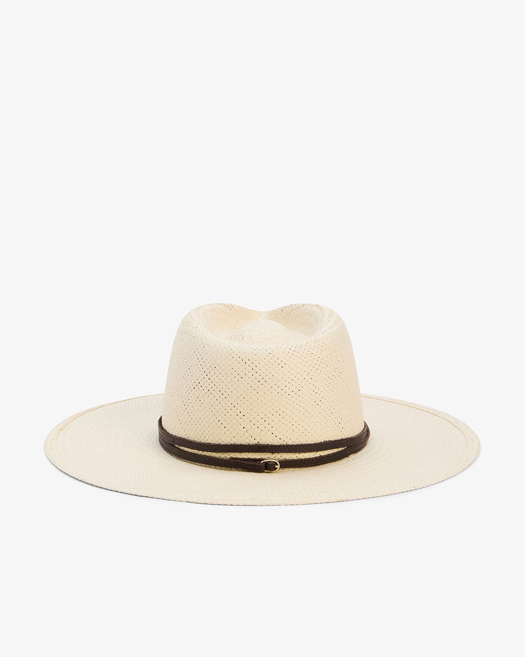 Jude Straw Fedora in Natural by Janessa Leone