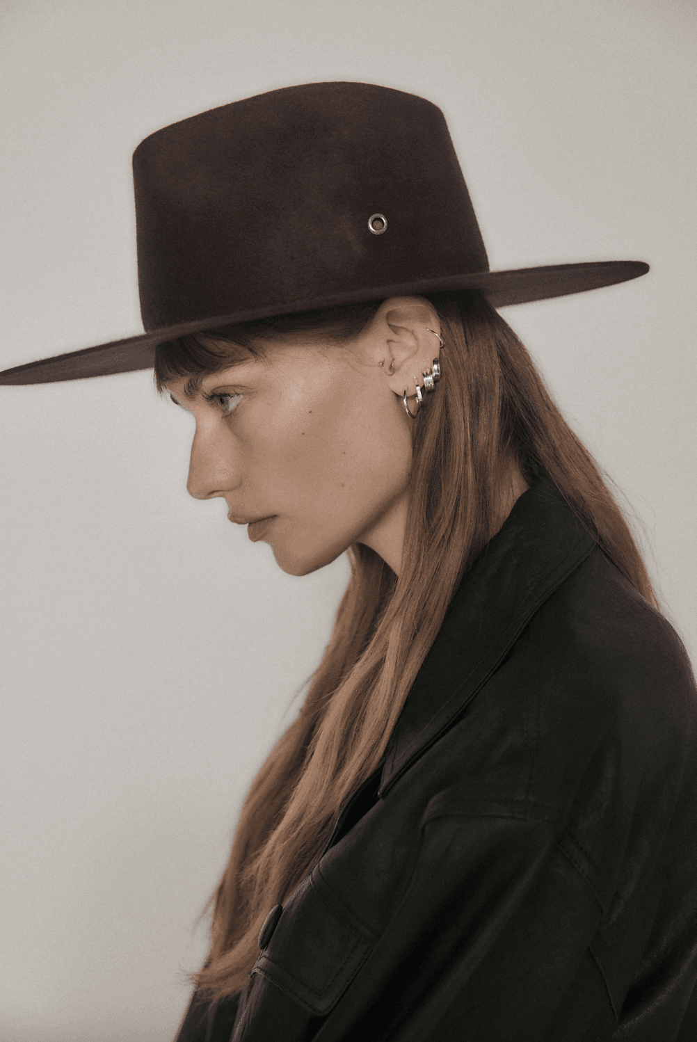 Sabina Hat in Burgundy