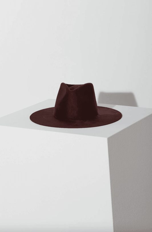 Sabina Hat in Burgundy