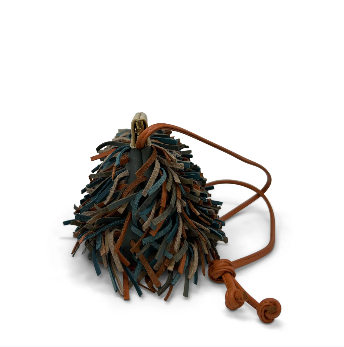 Cheltenham Snap Crossbody Clutch in Multi Fringe