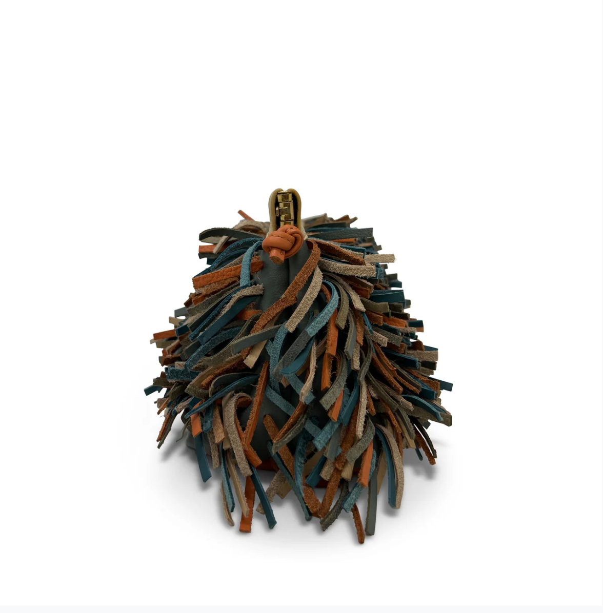 Cheltenham Snap Crossbody Clutch in Multi Fringe