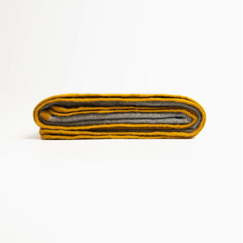 Cashmere Reversible Luxury Blanket Travel Throw