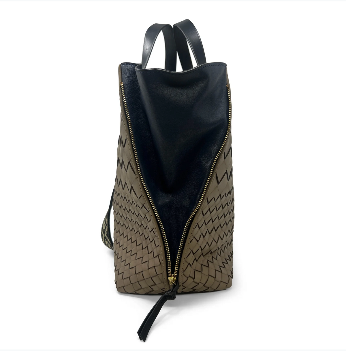 Bantham Tote in Fog Threaded Weave