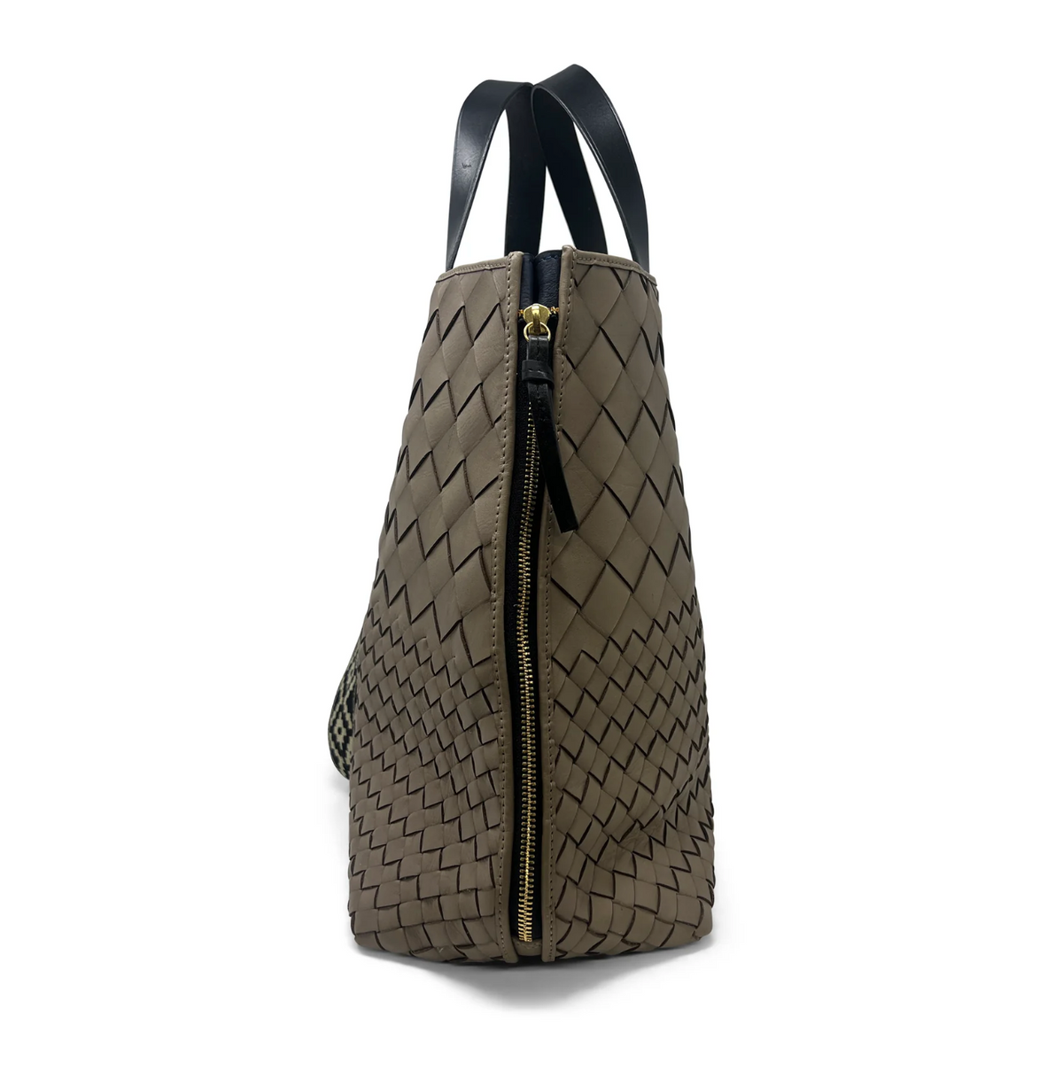 Bantham Tote in Fog Threaded Weave