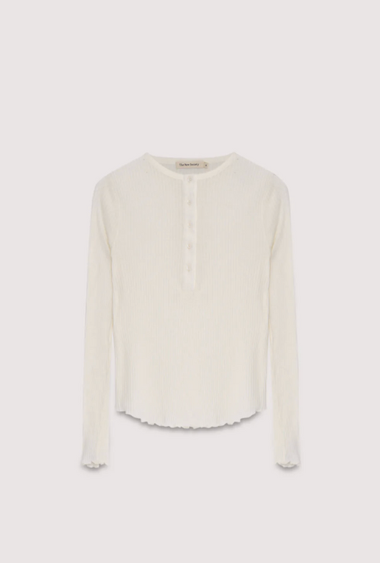 Enea Tee in Moonlight White