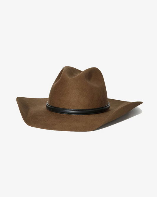 Nash Wool Fedora in Camel