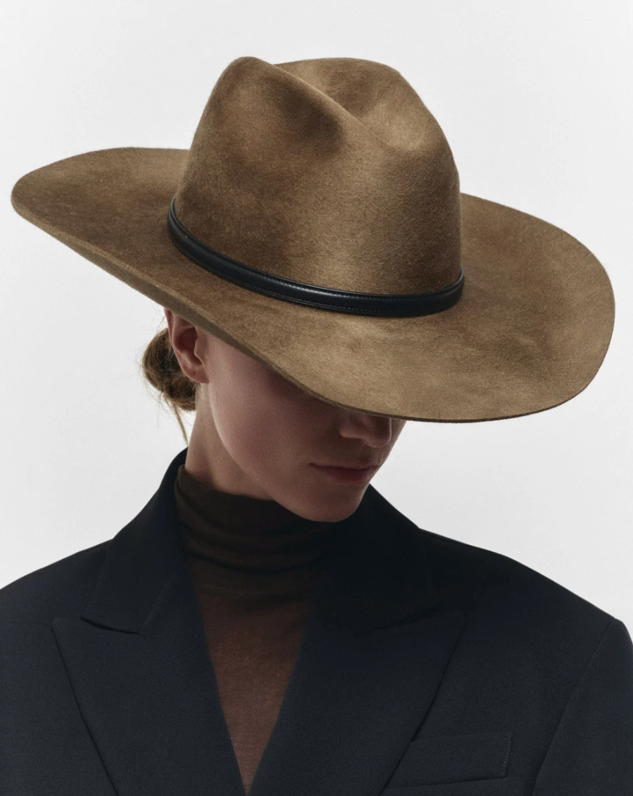 Nash Wool Fedora in Camel