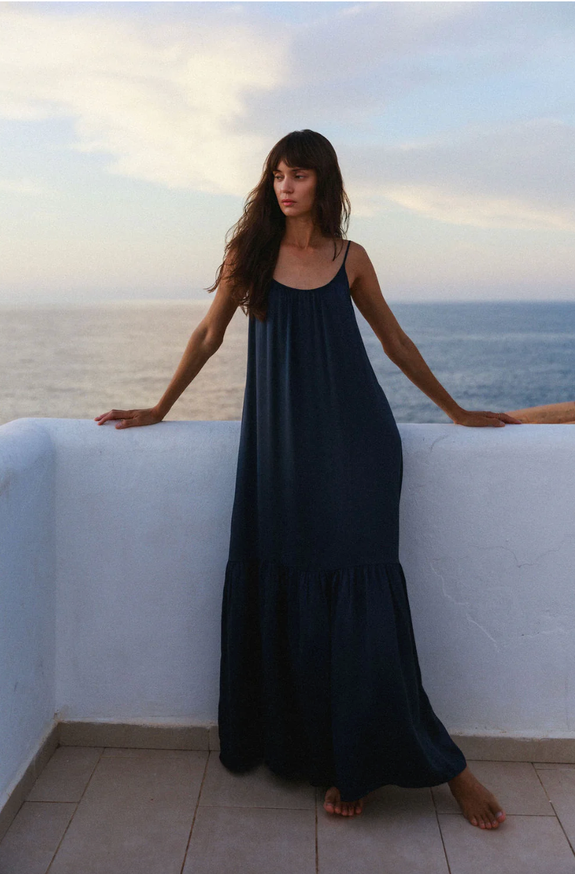 Symi Dress in Midnight Navy