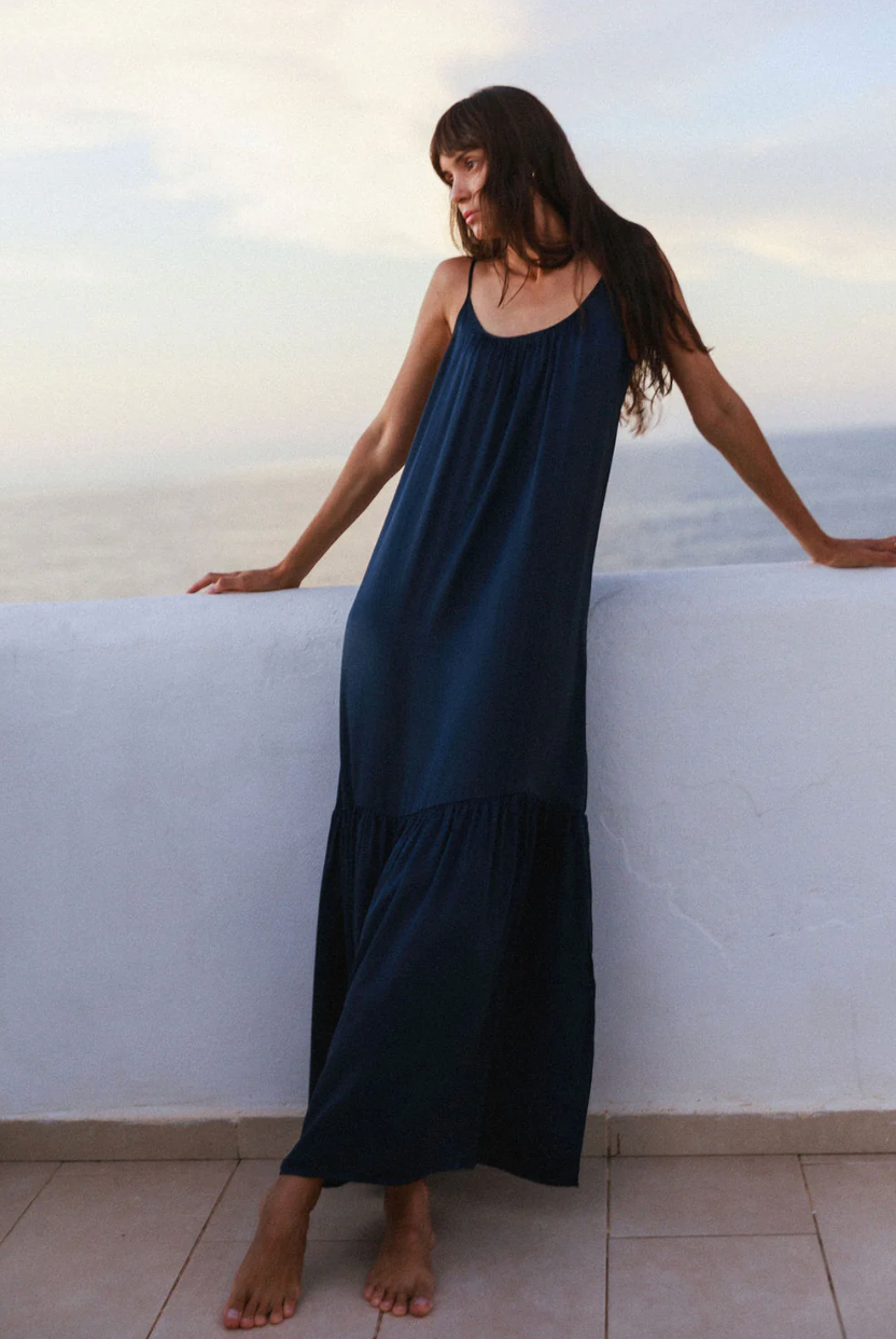 Symi Dress in Midnight Navy