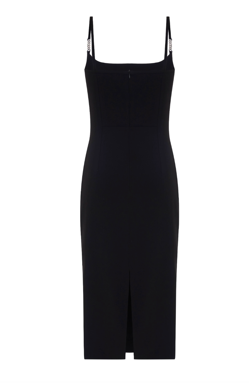 Daphne Corset Cami Dress in Black