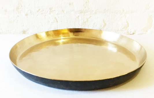 Large Bronze Serving Platter
