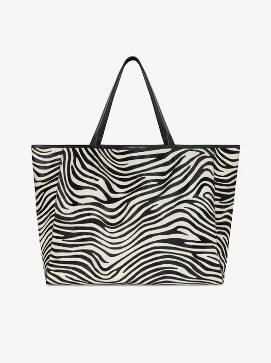 Stella Tote Bag in Zebra