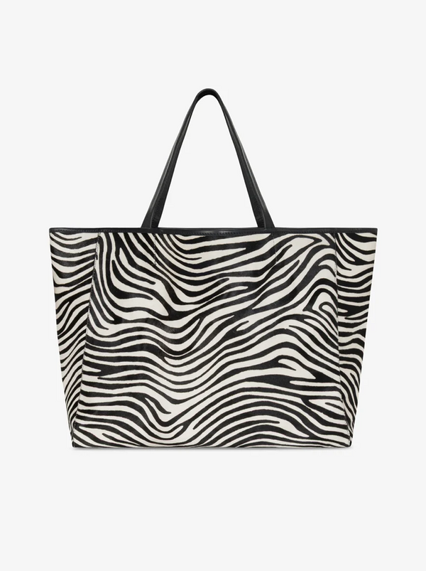 Stella Tote Bag in Zebra