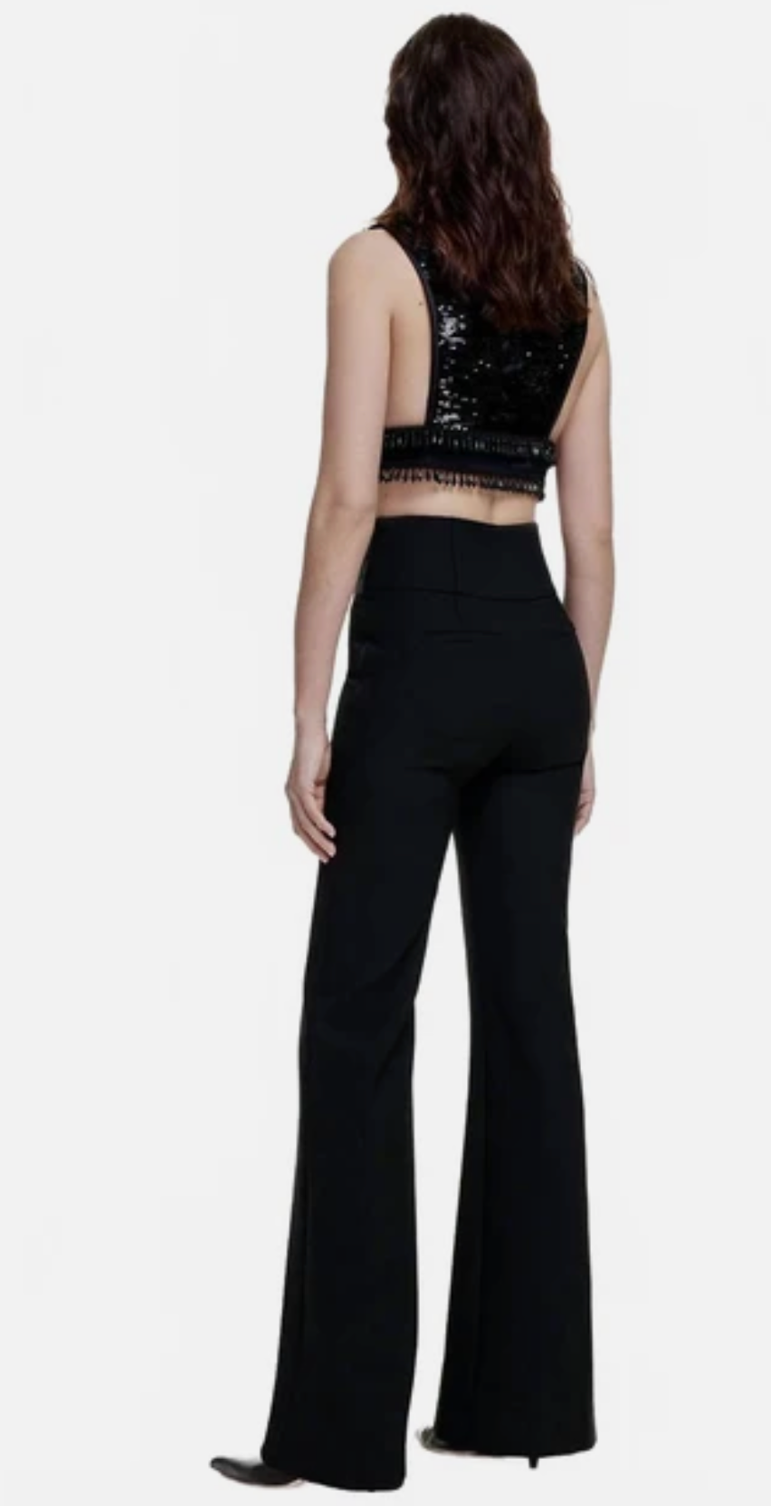 Cumberbund Pant in Black