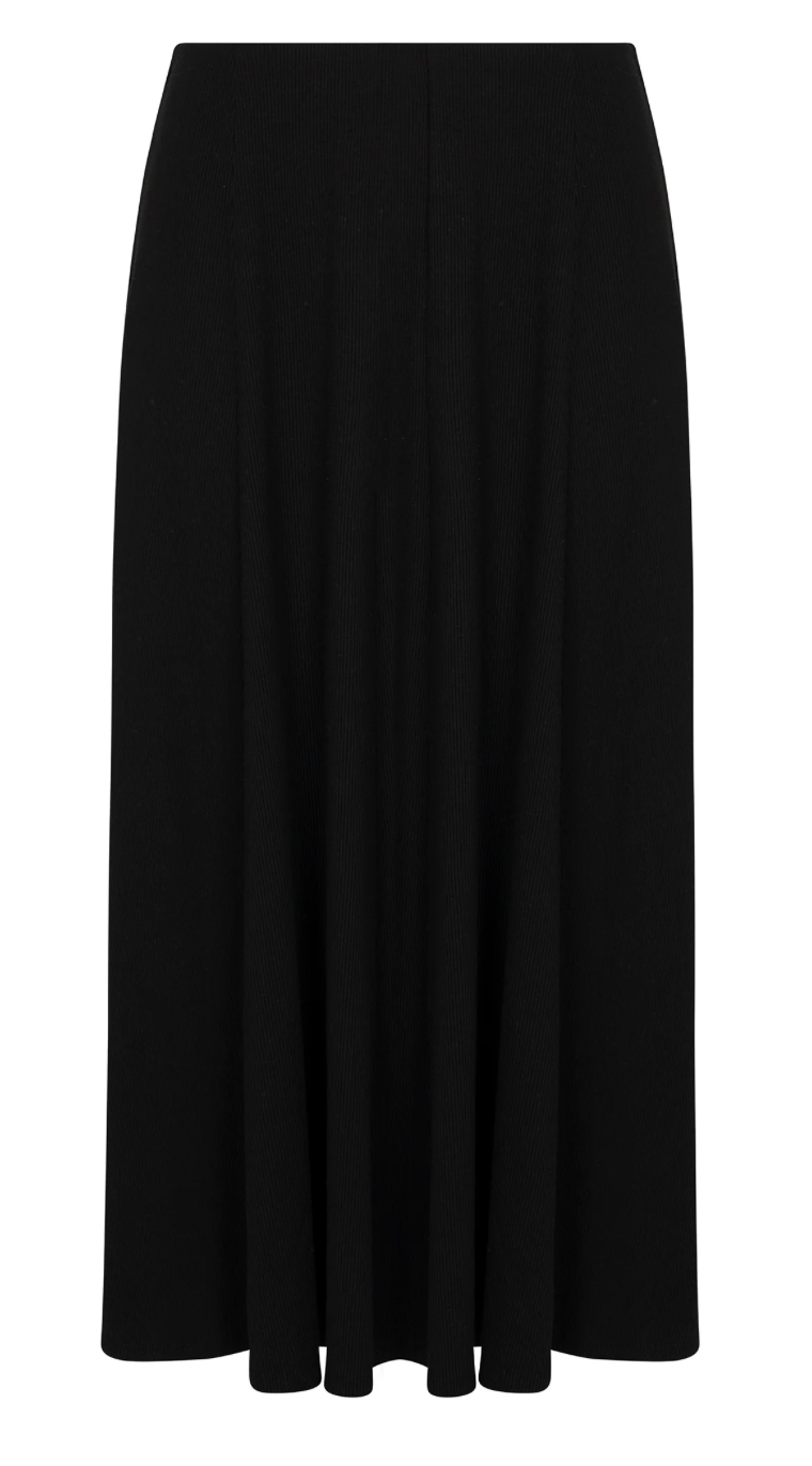 Brigitte Maxi Skirt in Black