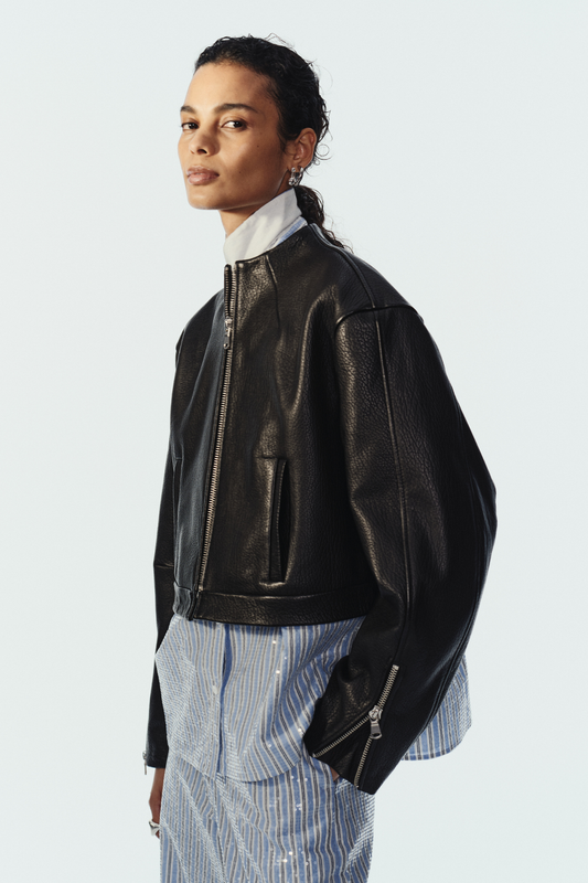 Nicholas Jacket in Black by Saint Art