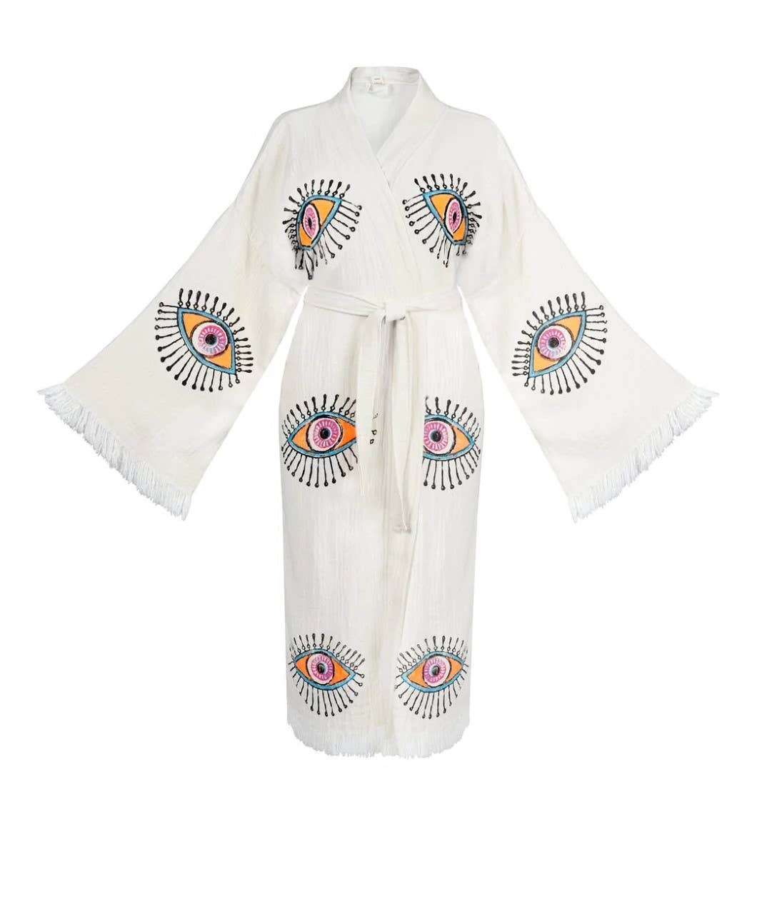 Fall in Love! Neutral Multi Eye Kaftan