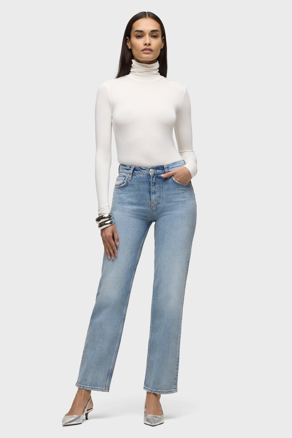Remi Straight Leg in Spritzer by Hudson