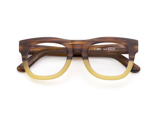 D28 Classic Blue Light Readers by Caddis